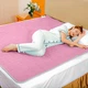 Електропростирадло плед ковдра Lesko STT180*80 см Pink з підігрівом від мережі 220 вольт (SK-10422-49667) - зображення 3