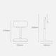 Універсальний тримач для планшета та телефону Baseus Indoorsy Youth Tablet Desk Stand | 10-45 °, 5.5-21.5 "|black - зображення 14