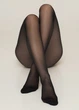 Классические женские колготки с заниженной талией Giulia SENSI VITA BASSA 40 (3) Black-nero, капроновые, тонкие, эластичные - изображение 7