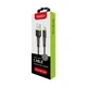 Дата кабель USB 2.0 AM to Micro 5P 2.0m CBFLEXM2 black Intaleo (1283126521430) - изображение 2