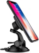 Автотримач для телефона магнітний Hoco CA28 Happy journey series suction cup magnetic car holder Black (6957531072966) - зображення 4