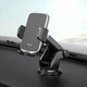 Автодержатель для телефона Hoco CA95 Polaris push-type telescopic suction cup car holder Black (6931474758514) - изображение 6