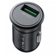 Автомобильное зарядное устройство с быстрой зарядкой + кабель Lightning XO CC46 |1USB, QC3.0 18W| Серый - изображение 3