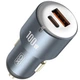 Автомобильное зарядное устройство с быстрой зарядкой XO CC47 |1USB/1Type-C, PD+QC3.0 100W| Черный - изображение 1
