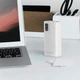 Повербанк зі швидкою зарядкою TITANUM TPB-728S-W 30000mAh 22.5W 4USB, Micro USB, Type-C White - зображення 4