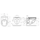 Унитаз подвесной Roca Ossa Hebe Rimless A34H136000 с сидением Soft Close - изображение 2