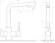 Смеситель для кухни под осмос Globus Lux GLLR-0888-1-Onix - изображение 5