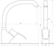 Смеситель для кухни Globus Lux GLQU-0203S-BIG-9-Bronze - изображение 4
