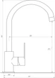 Смеситель для кухни Topaz Barts TB 07403-H36-W - изображение 4