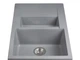 Кухонная мойка гранитная Miraggio LaPas gray 786x489x203 00208006 - изображение 3