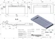 Умывальник Miraggio Olmos 1200 глянцевый из литого мрамора 1201x529x150 00113901 - изображение 5