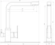 Смеситель для кухни под осмос Globus Lux GLLR-0100-8-STSTeel - изображение 6