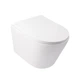 Унитаз подвесной Qtap Swan безободковый с сидением Slim Soft Close QT16335178W - изображение 1