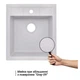 Кухонная мойка Lidz 460x515/200 GRA-09 (LIDZGRA09460515200) - изображение 3