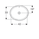 Умивальник Geberit Variform 48x42 500.749.01.2 - зображення 4