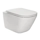 Унитаз подвесной Roca Gap Clean Rim с сидением Soft Close Slim A34H470000 - изображение 1