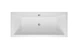Ванна акриловая Radaway Tea 180x80 + ножки WA1-51-180x080 - изображение 1