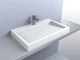 Умивальник Miraggio Agness 750 глянсовий з литого мармуру 751x479x140 00113601 - зображення 4