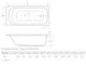 Ванна акриловая Radaway Kea 170x75 + ножки WA1-04-170x075U - изображение 2