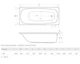 Ванна акриловая Radaway Tesalia 180x80 WA1-06-180x080U - изображение 2