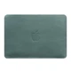 Чехол из натуральной кожи для MacBook 13 дюйм Бирюзовый 4422459 - изображение 4