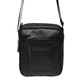 Черная кожаная сумка Borsa Leather 10m223-black 4422728 - изображение 2