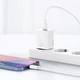 Сетевое зарядное устройство Baseus Super Silicone PD Charger 20 W (1Type-C) + With Cable Type-C to Lightning (TZCCSUP-B02) - изображение 9