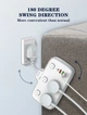 Сетевой удлинитель фильтр LDNIO SC2413 |2500W, 2M, 2 розетки, 3USB/1Type-C, 10A/20W, PD/QC| White - изображение 5