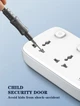 Сетевой удлинитель фильтр LDNIO SC2413 |2500W, 2M, 2 розетки, 3USB/1Type-C, 10A/20W, PD/QC| White - изображение 9