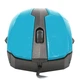 Комп'ютерна миша Apedra M3 Blue USB, 1000 dpi для ноутбуків і Пк дротова - зображення 2