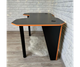 Стіл комп'ютерний геймерський ігровий DROM Призма Black/Orange компютерний стіл - изображение 3