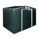 Сарай металлический ECO 262x241x191 см зеленый с белым - изображение 1