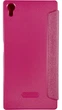Чехол-книжка Nillkin Sparkle на Sony Xperia Z5 розовый - изображение 2