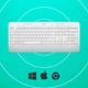Клавіатура Logitech Signature K650 USB/Bluetooth UA Off-White (920-010977) - зображення 6