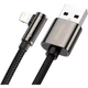 Дата кабель USB 2.0 AM to Lightning 1.0m CALCS 2.4A 90 Legend Series Elbow Black Baseus (CALCS-01) - изображение 2