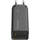 Зарядное устройство ColorWay GaN3 Pro Power Delivery (USB-A + 2 USB TYPE-C) (65W) (CW-CHS039PD-BK) - изображение 3