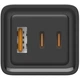 Зарядное устройство ColorWay GaN3 Pro Power Delivery (USB-A + 2 USB TYPE-C) (65W) (CW-CHS039PD-BK) - изображение 8
