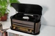 Вініловий програвач, стереосистема, музичний центр 6в1 Auna Belle Epoque 1908 BLACK FM CD USB, ПОДАРУНОК - платівка класичної музики! - зображення 3