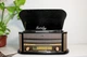 Вініловий програвач, стереосистема, музичний центр 6в1 Auna Belle Epoque 1908 BLACK FM CD USB, ПОДАРУНОК - платівка класичної музики! - зображення 5