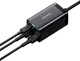 Мережевий зарядний пристрій Baseus GaN3 Pro Desktop Fast Charger + Cable Baseus Type-C to Type-C 65W 20V/5A 1 м Black (CCGP040101) - зображення 3