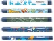 Чорнильні картриджі довгі Pelikan 4001 Fancy Royal Blue сині, такі, що стираються, х 5 шт (338236) - зображення 3