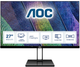Monitor 27" AOC 27V2Q - obraz 1
