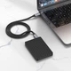 Кабель Type C на Type C з підтримкою USB4 100W (20V / 5A), 4K 60Hz HD, та PD100W від hoco. US05 2 метра КОД: 40611 - зображення 4