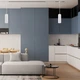 Трековый светильник FERON ML328-TR GU10, 70*260мм, подвес 120 см, белый - изображение 3