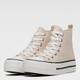 Жіночі кеди високі Jenny Fairy WSS20468-01 41 26.6 см Beige (5904862597133) - зображення 2