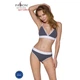 Спортивный топ с двойными бретелями серый Passion PS007 TOP size M - изображение 2
