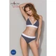 Спортивный топ с двойными бретелями серый Passion PS007 TOP size S - изображение 3