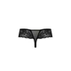 Трусики Passion Exclusive ABLA THONG XXL/XXXL Чорний (PS25303) - изображение 6