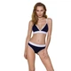 Спортивный топ с двойными бретелями синий Passion PS007 TOP size M - изображение 3