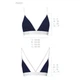 Спортивный топ с двойными бретелями синий Passion PS007 TOP size M - изображение 6